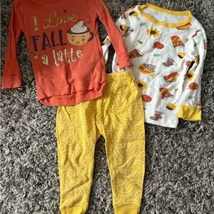 Fall Pajamas 18 Months